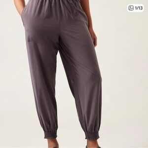 Athleta Deep Purple Jogger Pants